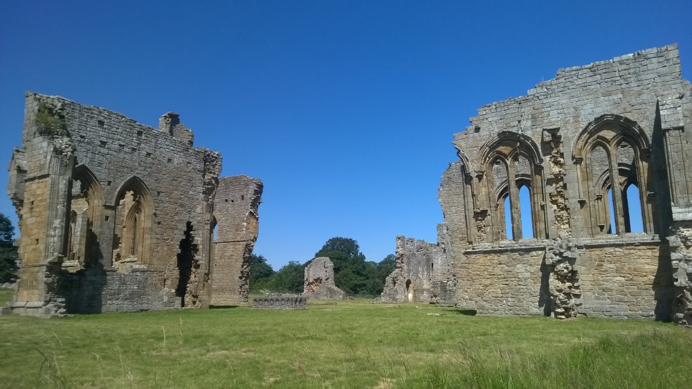 Ruins of Egglestone Abbey, North Riding of Yorkshire