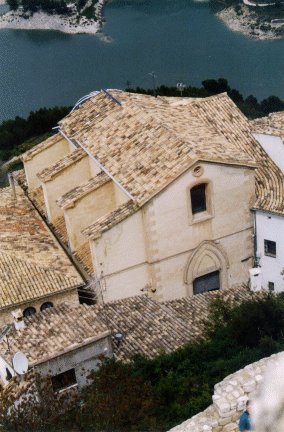 Guadalest Church, Costa Blanca, Spain
