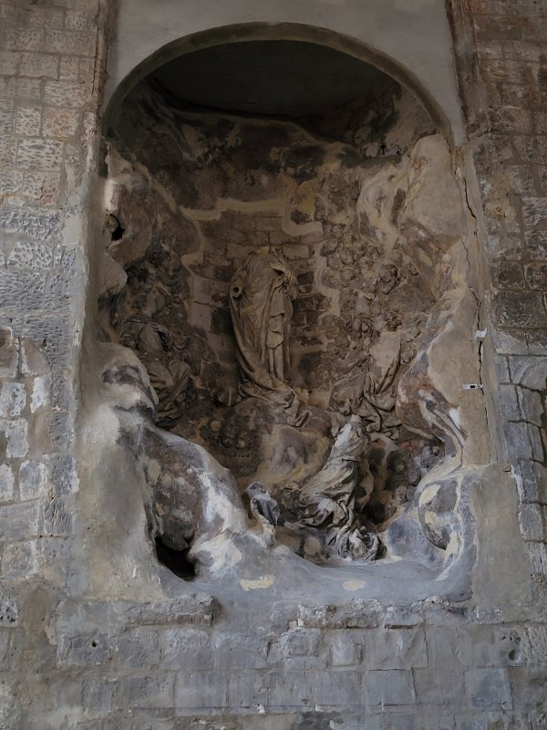 Weird Damage Sculptures, St. Vulfran's Church, Abbeville, Picardy, France