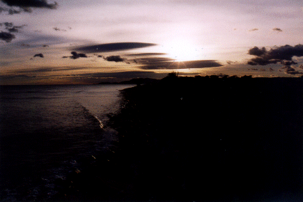 Sunset on 2003
