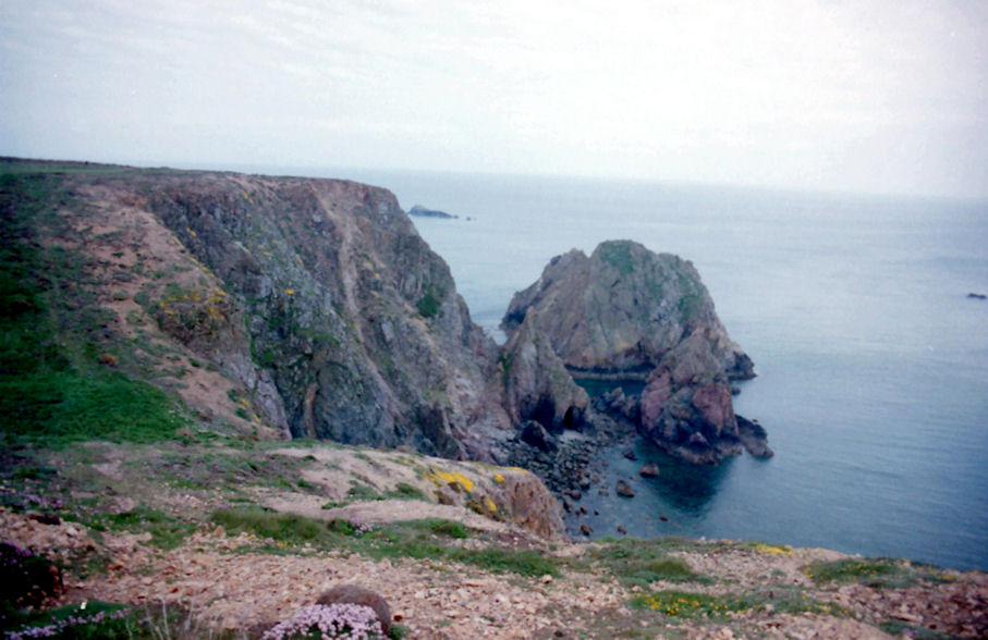Another view of the Alderney Coast, Channel Islands