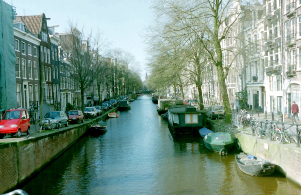 Typical Amsterdam Scene, The Netherlands