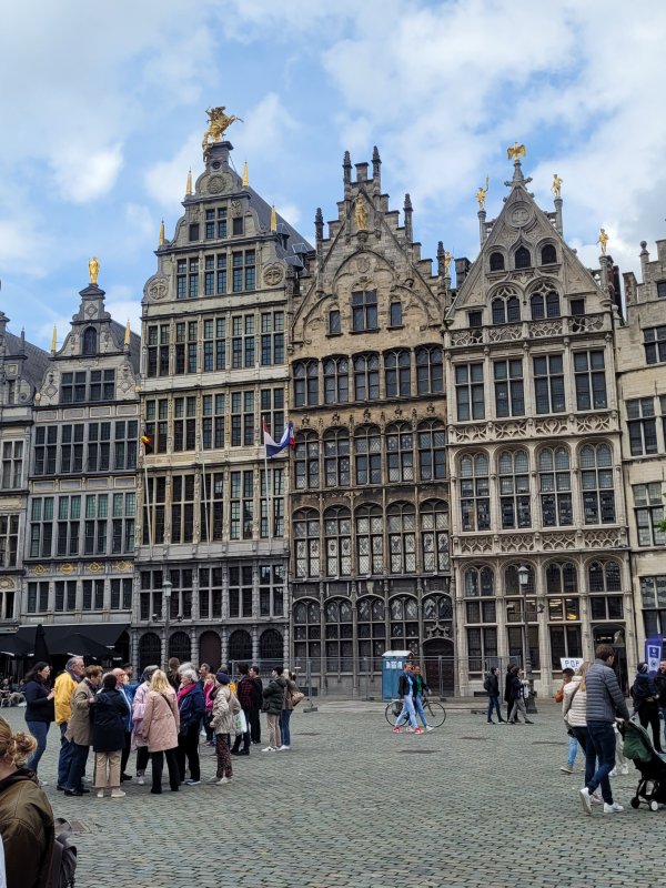 Sunshine on the Grote Markt, Antwerp, Belgium