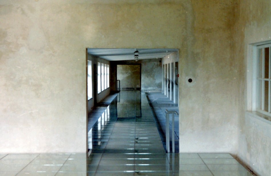 In the Cells of Auschwitz I, Poland