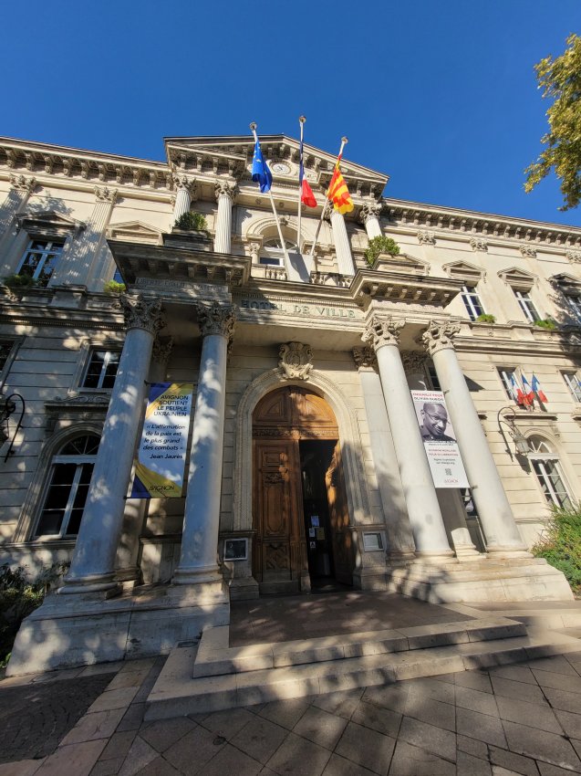 H�tel de Ville, Avignon, France