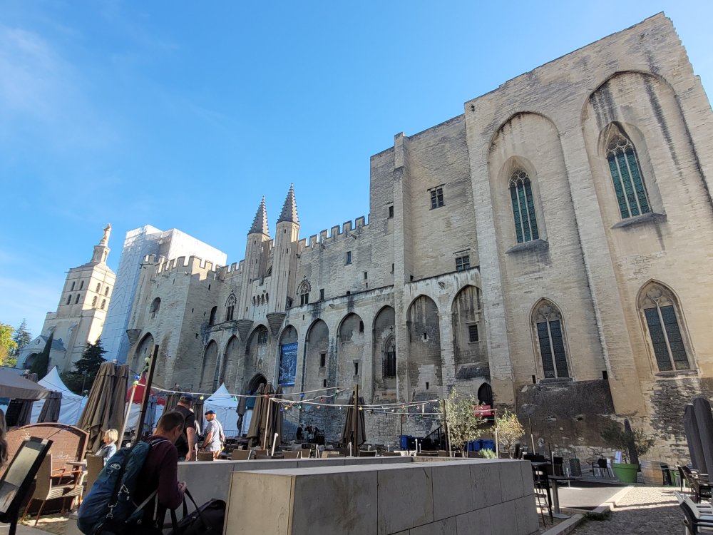 The Huge Pope's Palace, Avignon, France