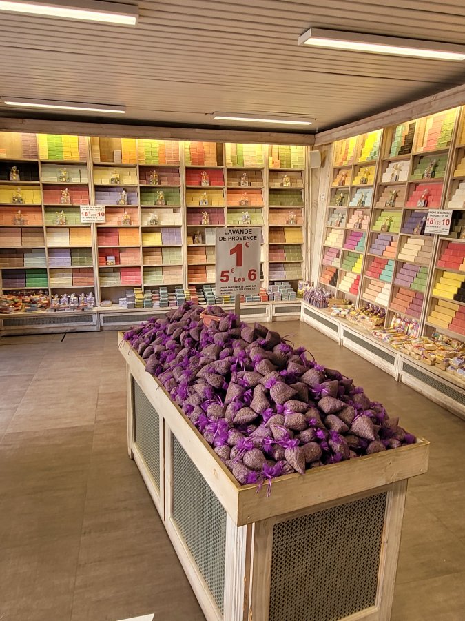 Lavender and Soap for Sale - Avignon, France