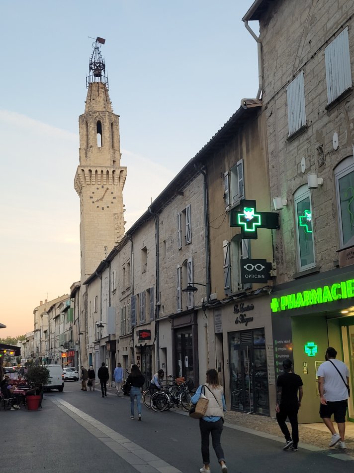 Clocher des Augustins, Avignon, France