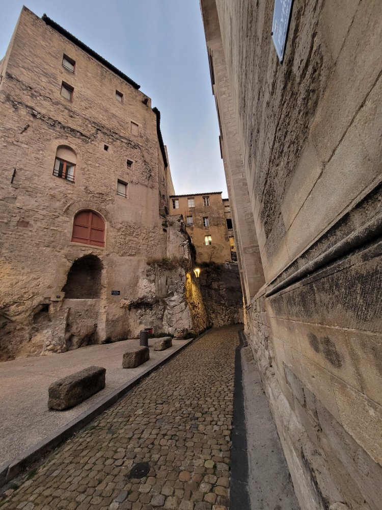 Rue Peyrollerie - Street of the Cauldron Makers - Avignon, France