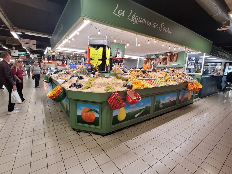 Les Halles Market, Place Pie, Avignon, France