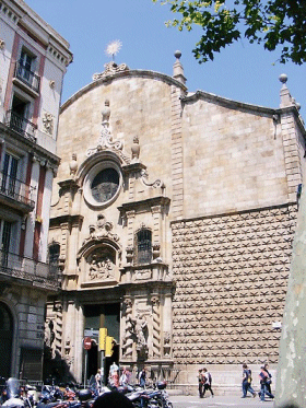 Betlem Church, Barcelona, Spain