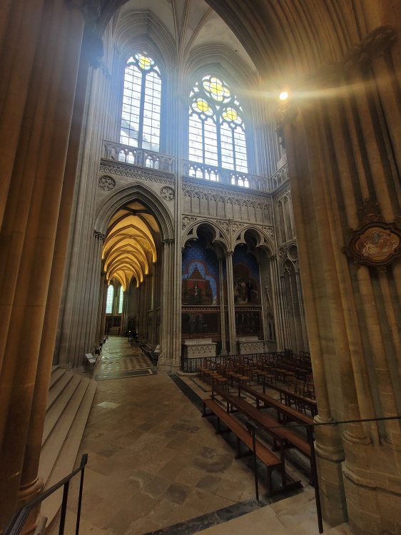 Dark and Light, Bayeux Cathedral, France