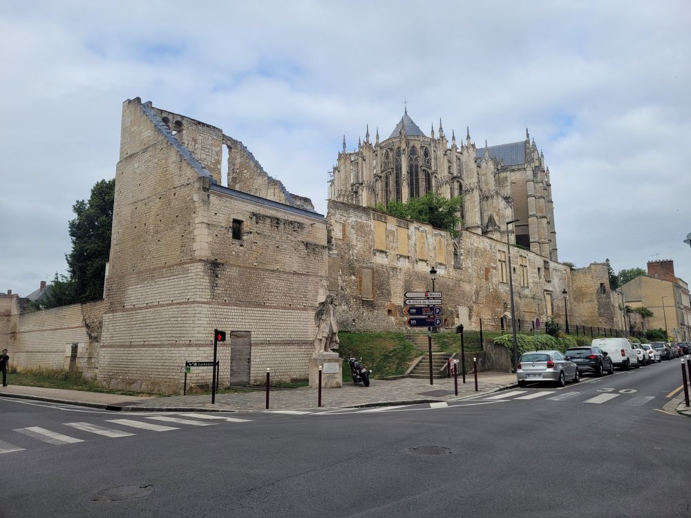 Ramparts and Cathedral, Beauvais, France