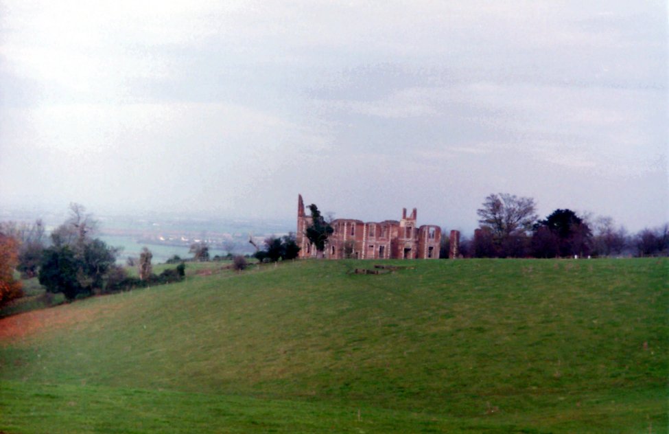 Houghton House in it's Commanding Position, Bedfordshire