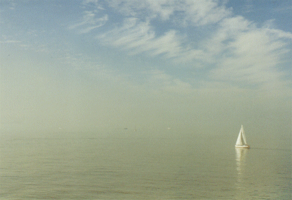 Boat near Oostende