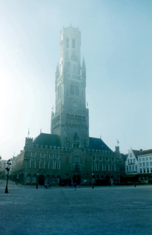 The Belfort in the Morning Mist, Brugge, Belgium