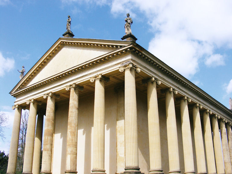 Temple at Stowe Landscape Gardens, Buckinghamshire
