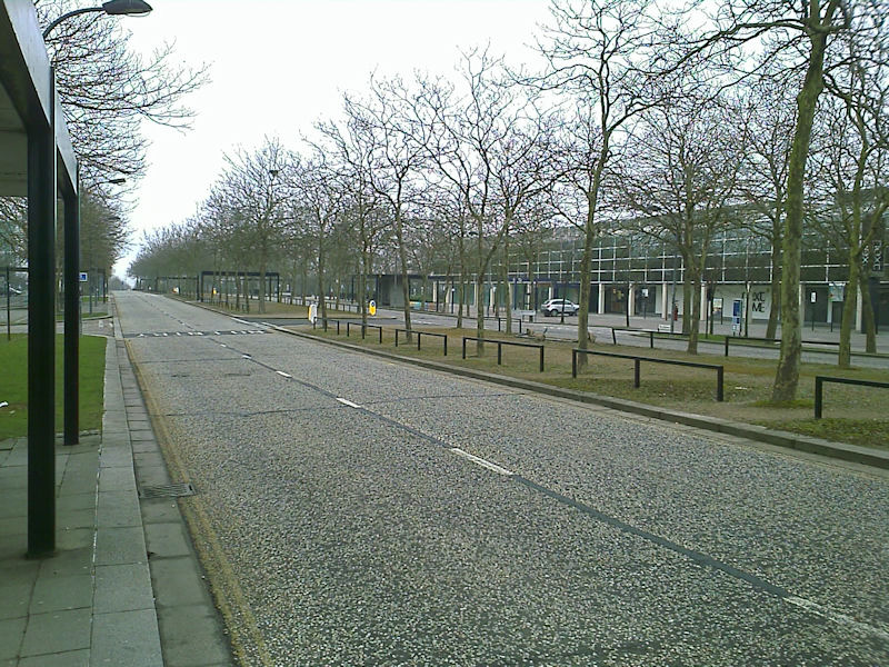 Early Morning in Central Milton Keynes, Buckinghamshire