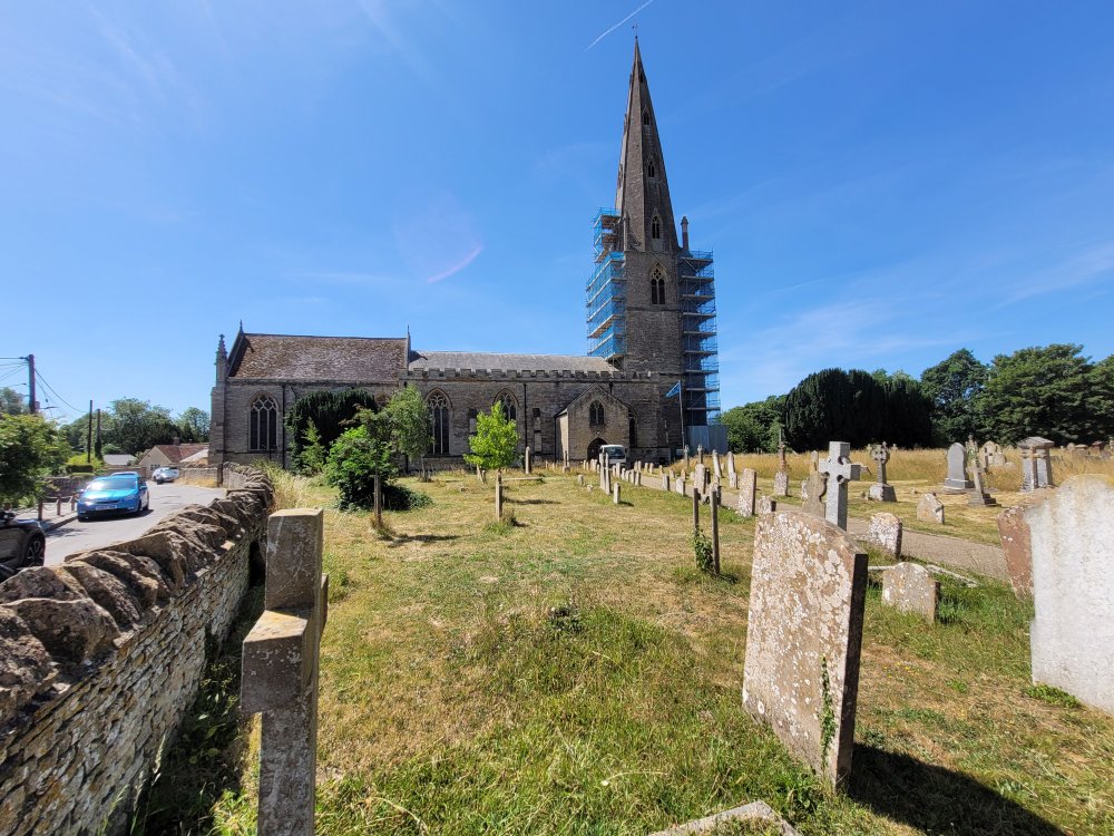 Another view of St. Peter and St. Paul's Church, Olney, Buckinghamshire