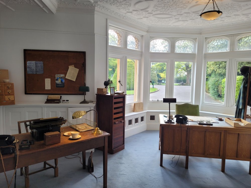 Commander Denniston's Office, Bletchley Park, Buckinghamshire