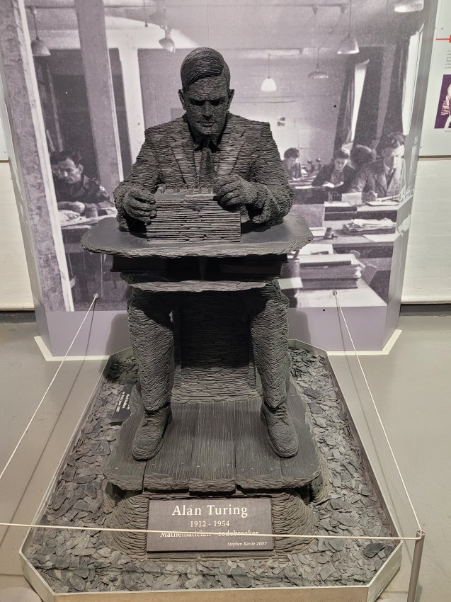 Alan Turing Statue, Bletchley Park, Buckinghamshire