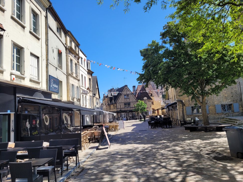 The Old Town of Caen, Rue du Vaugueux, France