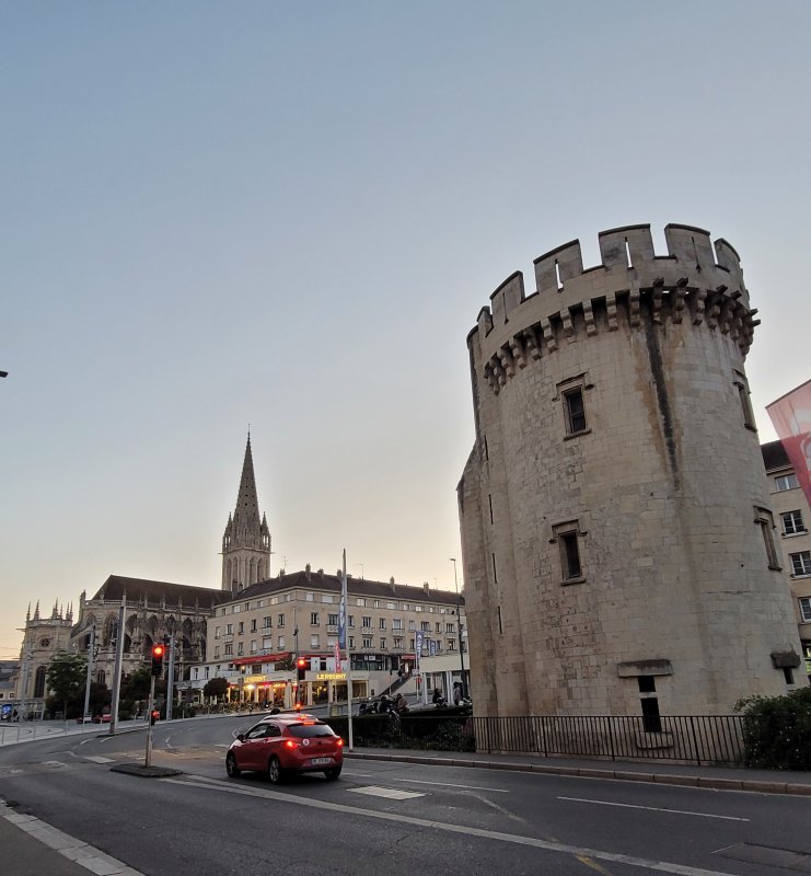 Tour Leroy and St. Peter's Church, Caen, Normandy, France