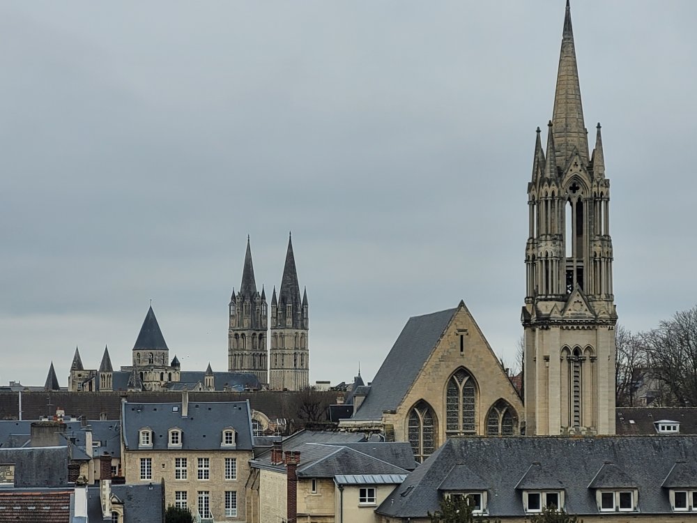 Abbaye-aux-Hommes and Notre-Dame de la Miséricorde, Caen, France