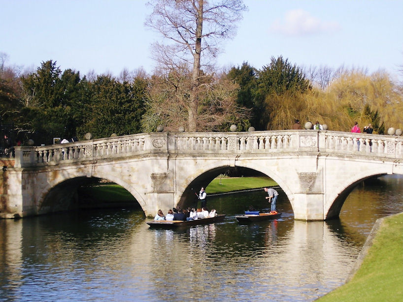 Punting on the Cam, Cambridge