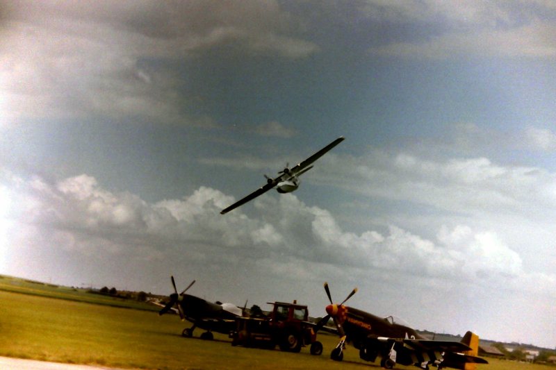 More planes in the air and the sky - Duxford, Cambridgeshire