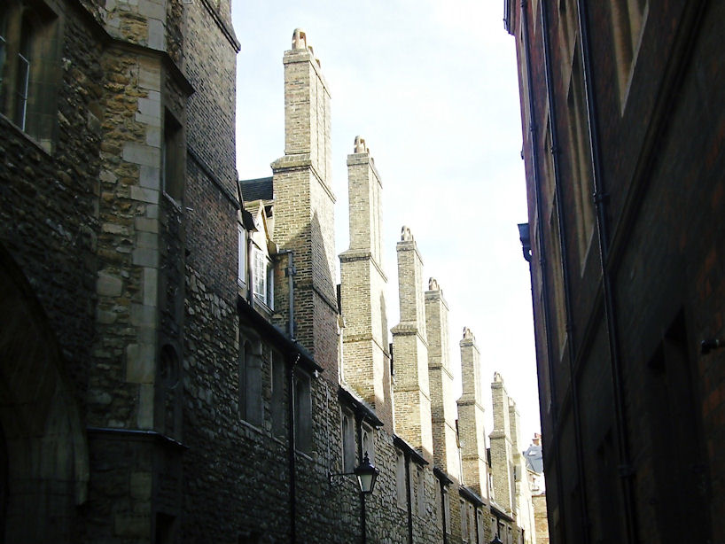 Trinity Lane in Cambridge, Cambridgeshire