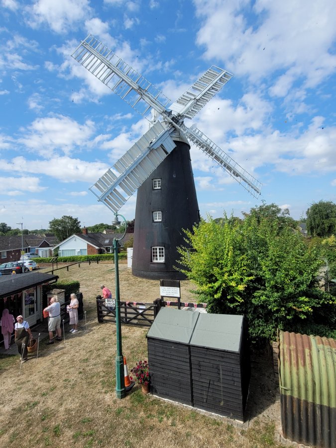 Another view of Stevens' Mill, Burwell Museum, Cambridgeshire