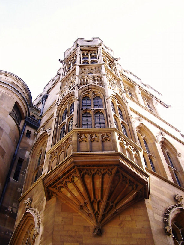 Oriel Window, Gonville & Caius College, Cambridge, Cambridgeshire