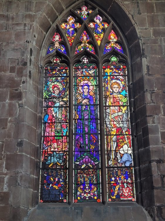 Stained Glass, St. Mary's, Nantwich, Cheshire