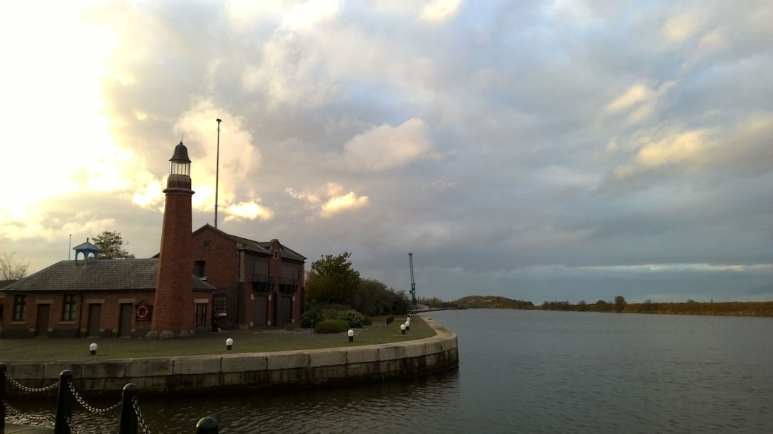 The Lighthouse on the Manchester Ship Canal, Ellesmere Port ,Cheshire