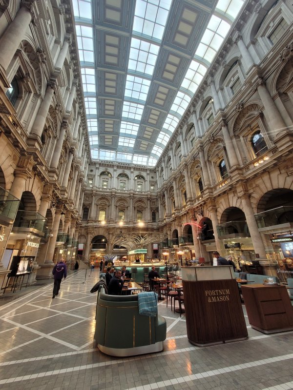 Inside the Royal Exchange, City of London