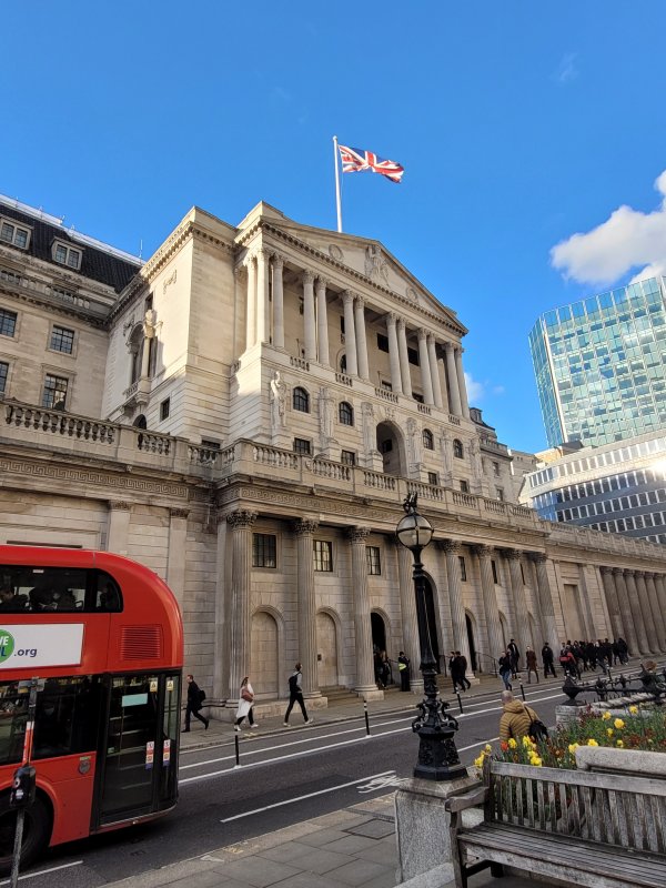 The Bank of England, City of London