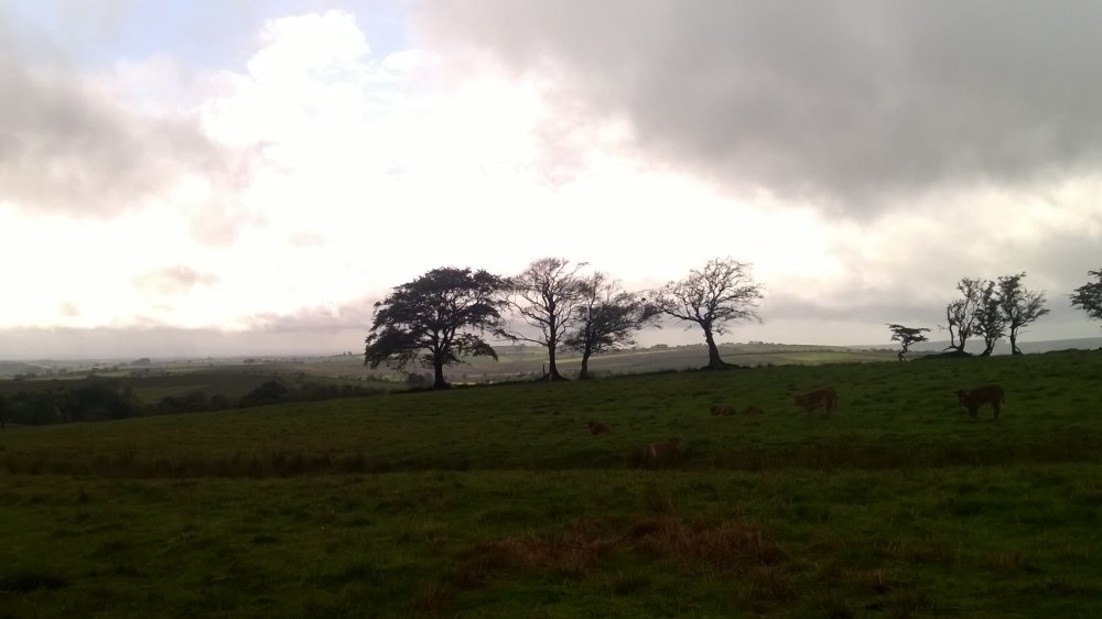 Dramatic Skies north of Bew Castle, Cumberland