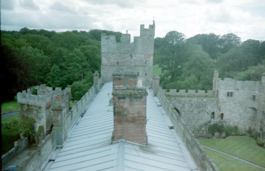 Across the Roof, Naworth Castle, Cumberland