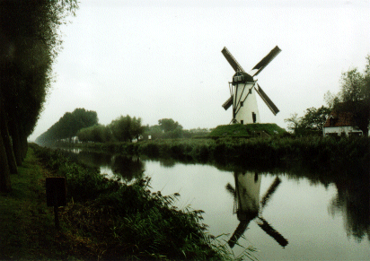 The Schellemolle at Damme plus Napoleonkanaal, Belgium