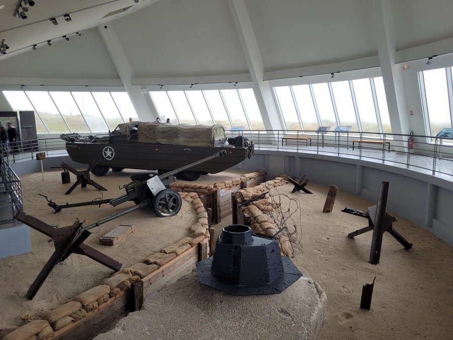 Diaorama, Utah Beach Museum, Normandy, France