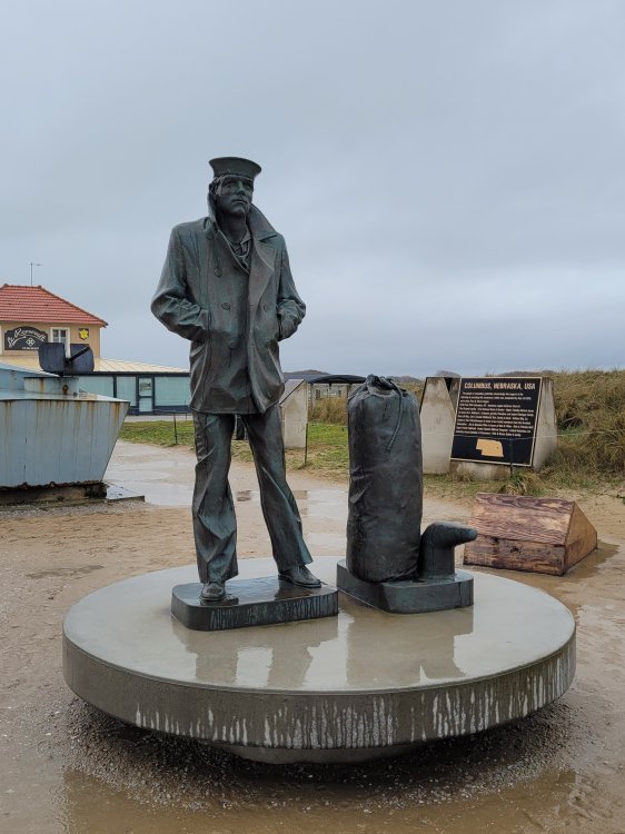 The Lone Sailor, Utah Beach, Normandy, France