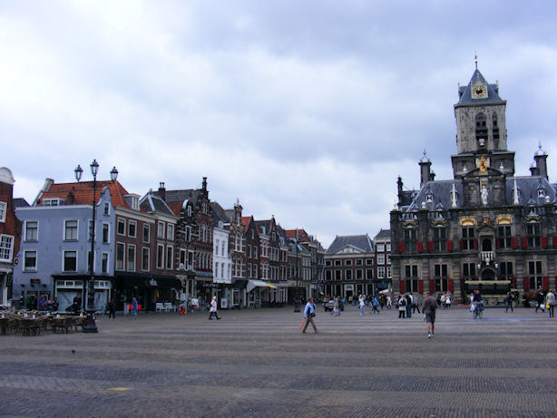 Delft Markt, Delft, The Netherlands