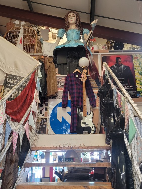 Inside The Vintage Trading Post, Ottery St. Mary, Devon