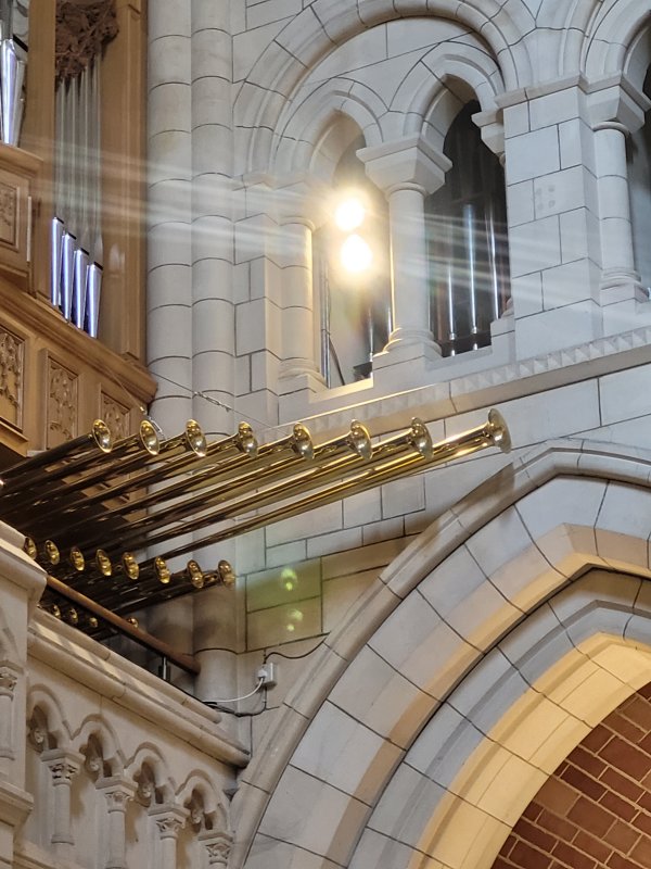 Trumpets of God? Buckfast Abbey, Devon