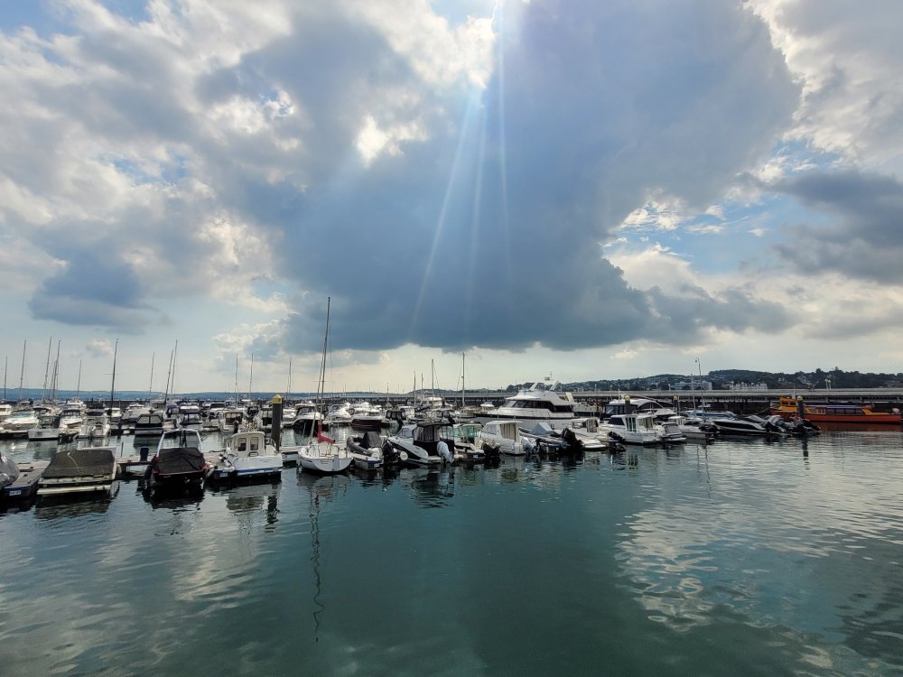 Threatening Clouds over Torquay, Devon