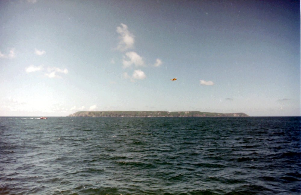 Lundy Island on the Horizon, Devon