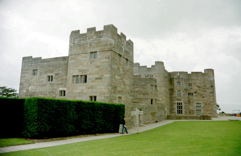 Side view of Castle Drogo, Devon