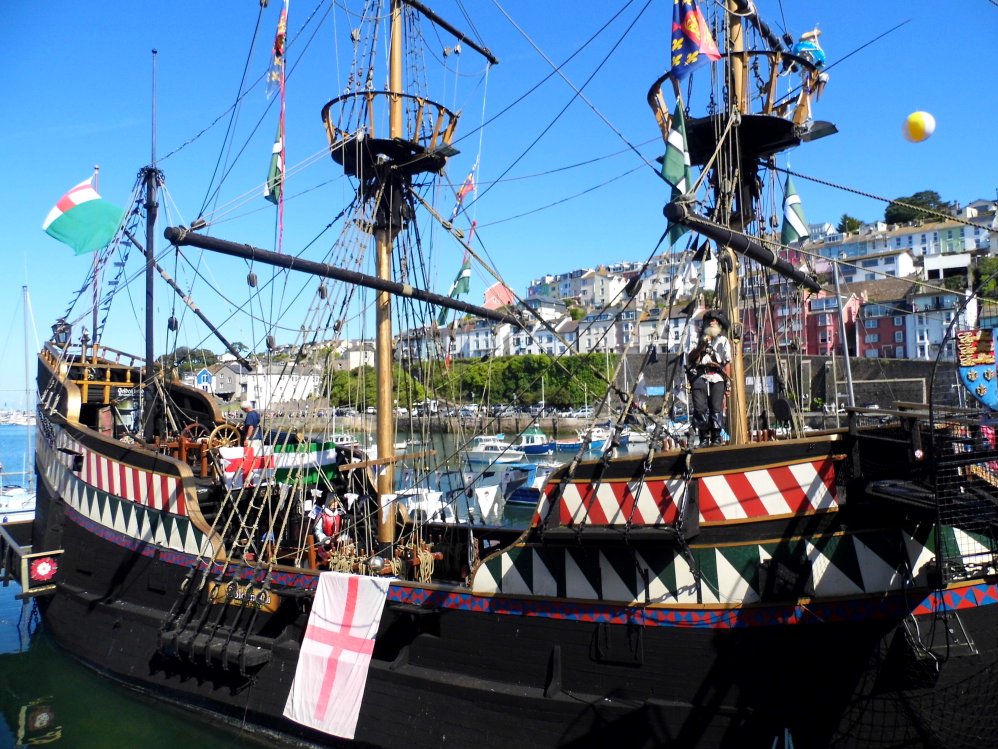 Pirate Ship at Brixham, Devon