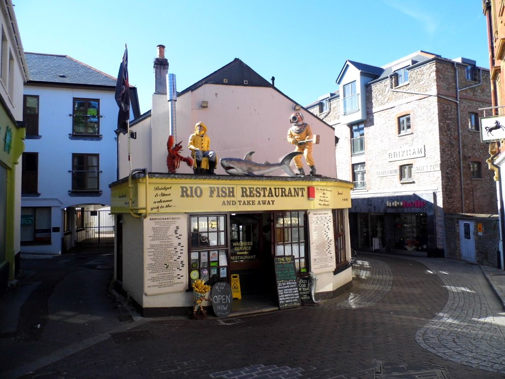 Fish and Chip Shop, Brixham, Devon